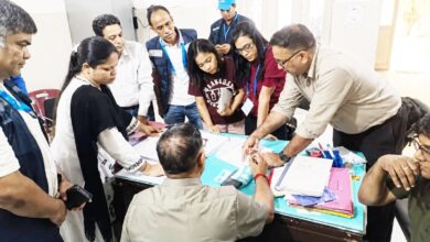 पांच देशों के 21 स्वास्थ्य अधिकारियों ने सीएमओ कार्यालय में की बैठक