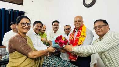 प्रो. एम. पी. सिंह बिसेन सम्मानित