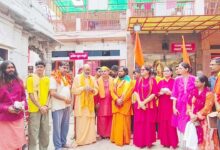 ब्रजघाट से निकली ‘हिंदू जागो’ पदयात्रा दूधेश्वरनाथ मंदिर पहुंची
