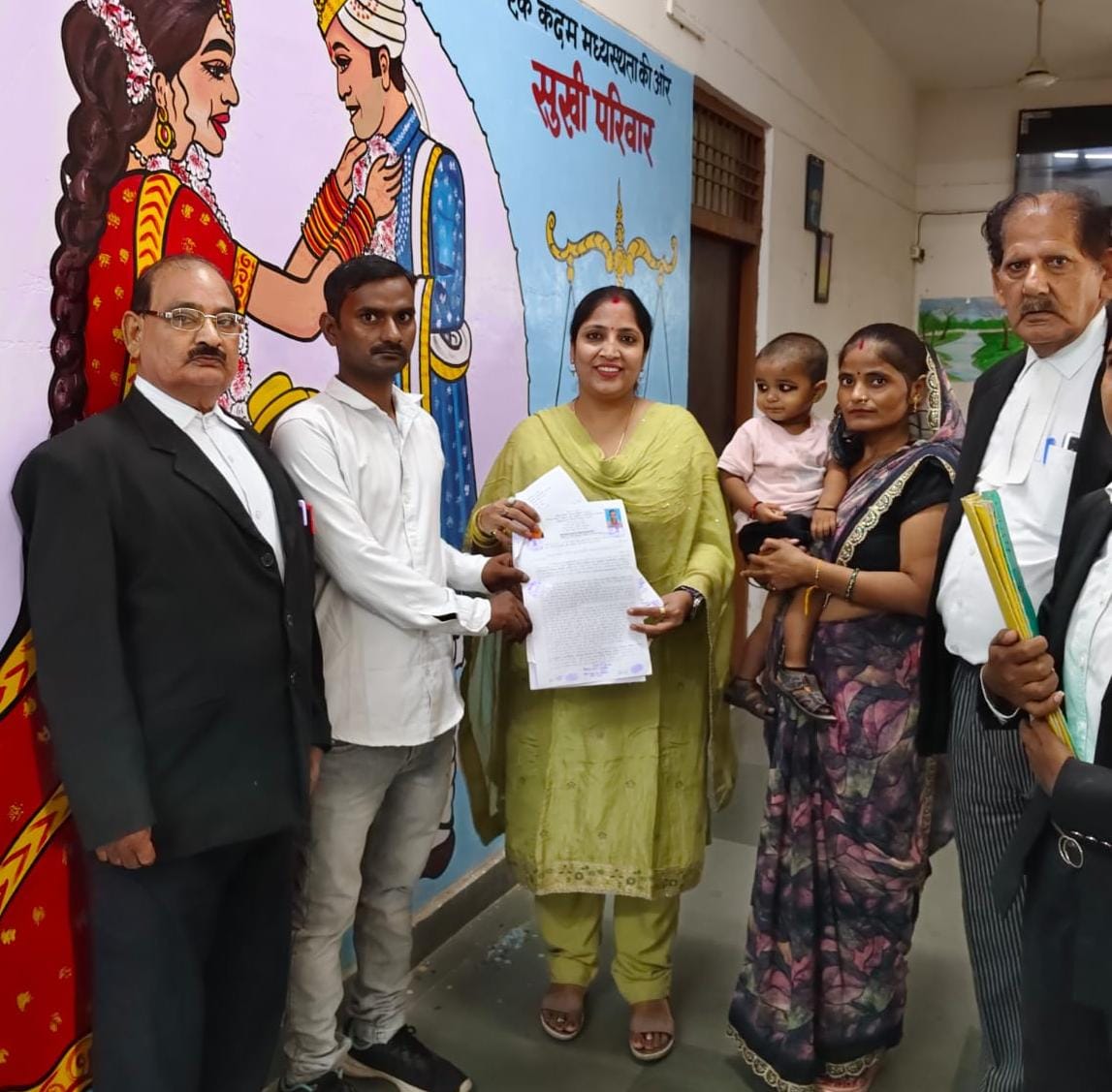 मध्यस्थता से समाधान: रूबी-नीरज फिर साथ रहने को राजी