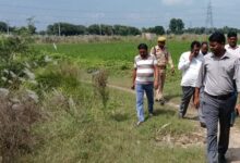 मूर्ति विसर्जन स्थल का एसडीएम ने निरीक्षण