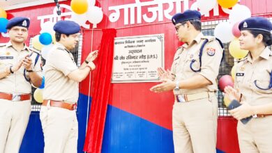 राजनगर एक्सटेंशन चौराहे पर खुला नया यातायात निरीक्षक कार्यालय