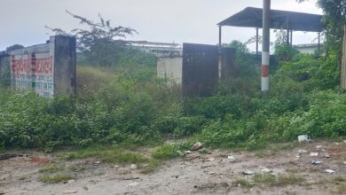 लाखों की लागत से बना शवदाह गृह बदहाल