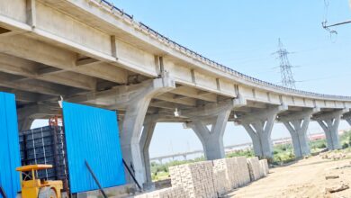 विजयनगर में फ्लाईओवर से युवती ने लगाई छलांग, अस्पताल में भर्ती