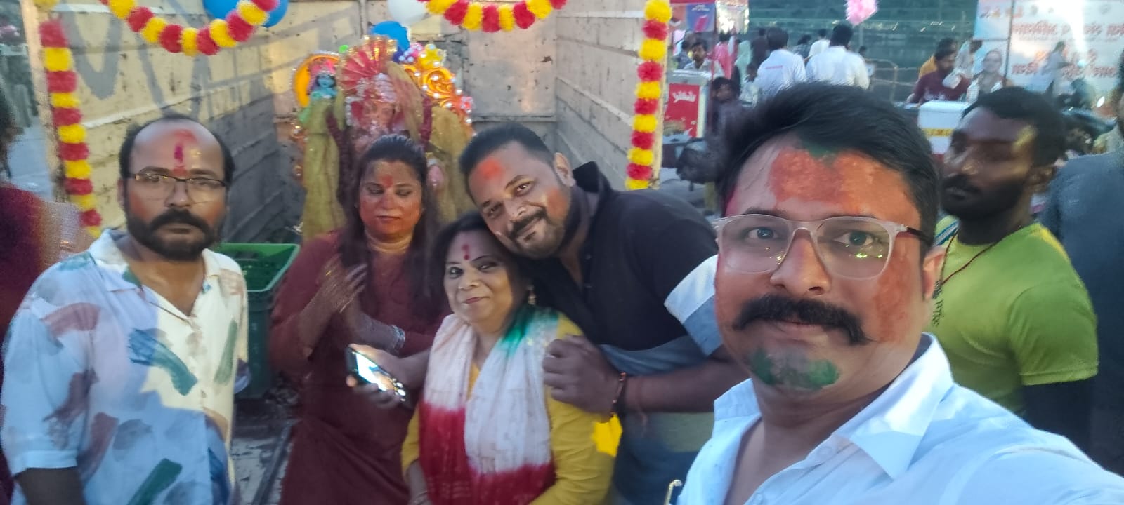 शैल गर्ल्स हॉस्टल की छात्राओं ने धूमधाम से किया गणेश प्रतिमा का विसर्जन