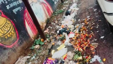 सफाई व्यवस्था ध्वस्त, चारों तरफ कूड़े का अंबार