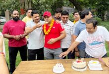 सेंट्रल पार्क राजनगर में धूमधाम से मनाया गया सहदेव त्यागी का जन्मदिन
