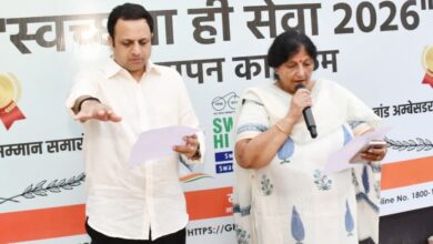 157 घंटे का महा सफाई अभियान संपन्न, सफाई मित्रों को किया सम्मानित