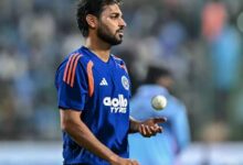 Bhuvneshwar Kumar New Jersey Number 78