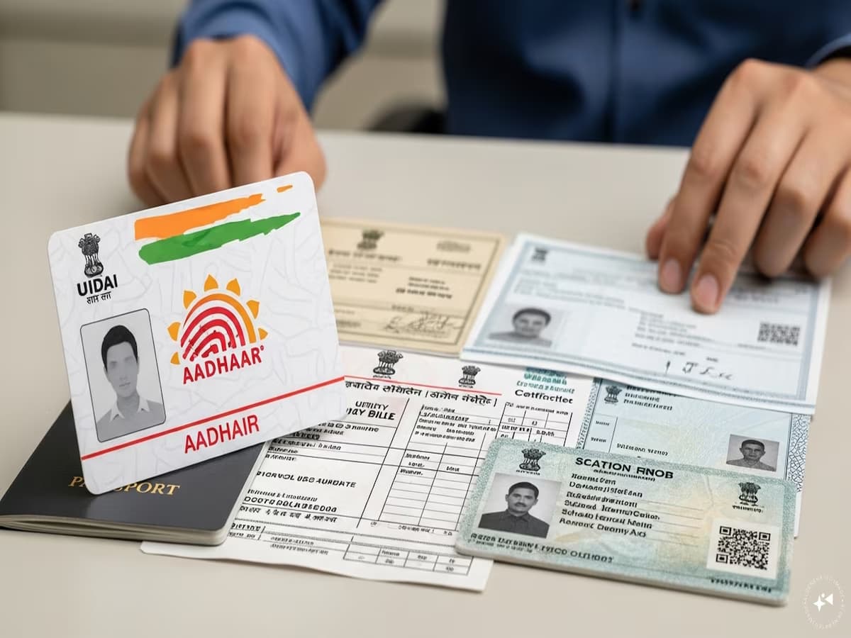 Aadhaar Date of Birth Correction Documents