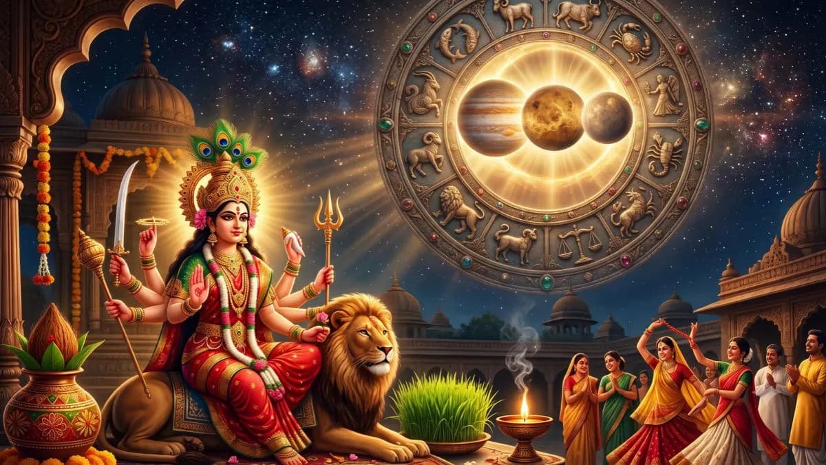 navratri kuldevi puja vidhi