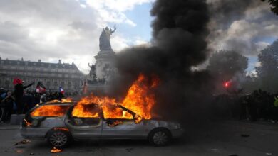 France Inflation Protest