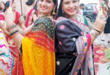 आईएएमआर में ‘राग एंड रास’ की धूम, गरबा और डांडिया की थाप पर जमकर थिरके छात्र