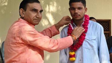 कबड्डी प्रतियोगिता में अमन का हुआ चयन