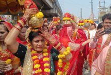कलश यात्रा से भागवत कथा, ज्ञान-यज्ञ हुई शुरू
