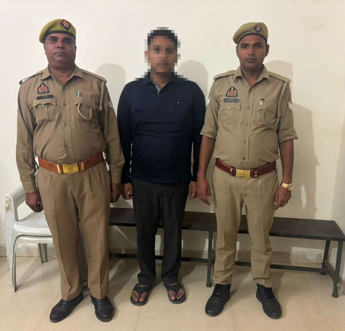 कारोबारी से 50 लाख की रंगदारी मांगने वाला 25 हजार का इनामी सलमान गिरफ्तार