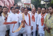 झूमके निकली भोले शंकर बारात: भक्तों ने किया स्वागत