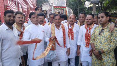 झूमके निकली भोले शंकर बारात: भक्तों ने किया स्वागत