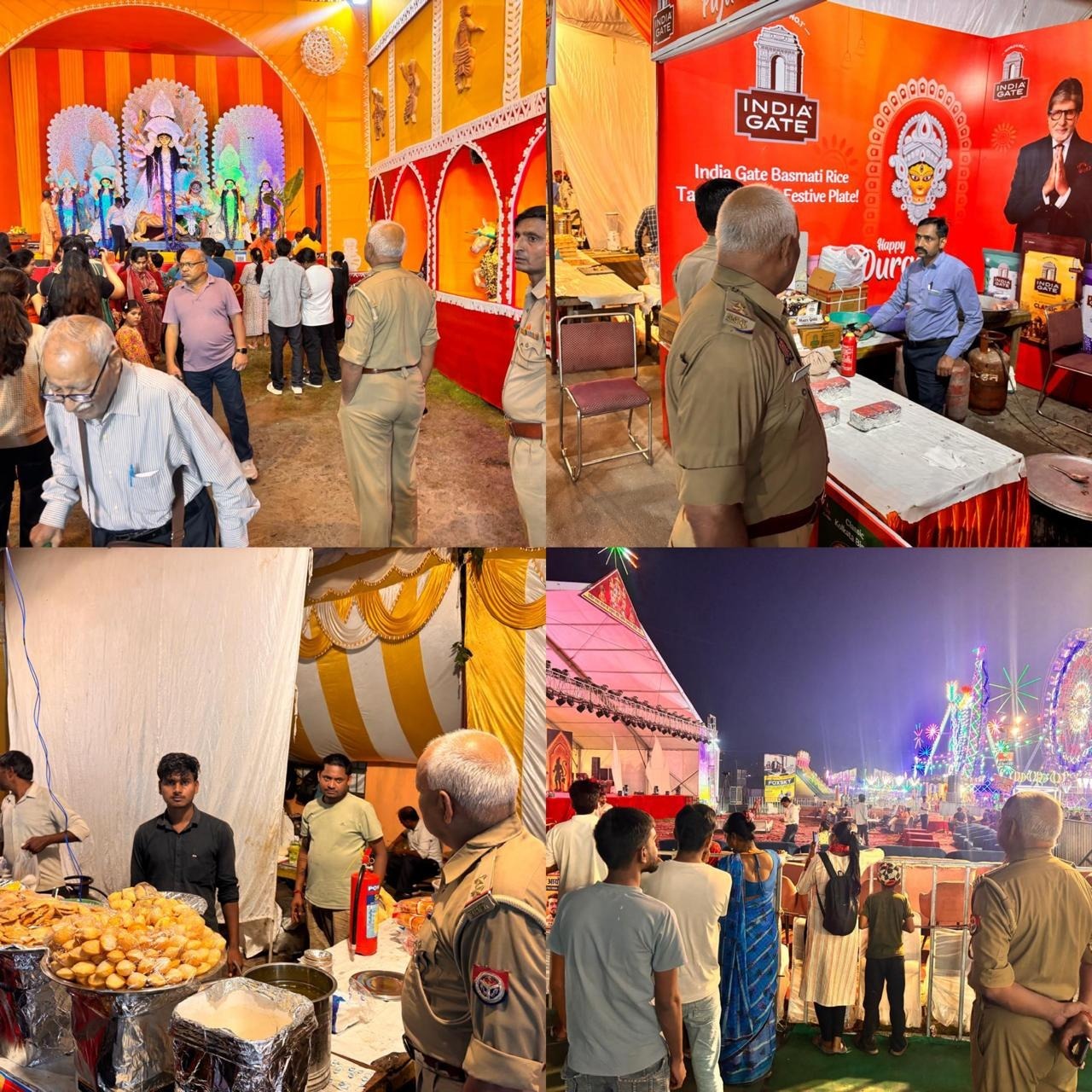 त्योहारों को लेकर अग्निशमन विभाग अलर्ट, दुर्गा पूजा पंडालों और रामलीला स्थलों का किया निरीक्षण