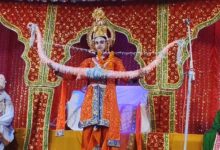 दानेश्वर धाम में आयोजित रामलीला के चौथे दिन हुआ धनुष यज्ञ व सीता स्वयंवर का मंचन