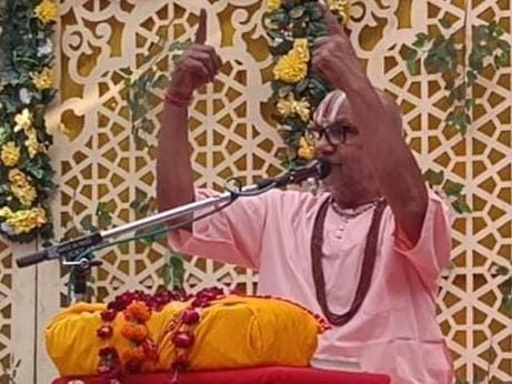 भागवत कथा में गूंजे भगवान के जयकारे
