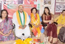 भाजपा महिला मोर्चा की महानगर अध्यक्ष सिद्धि प्रधान अग्रवाल का जोरदार स्वागत