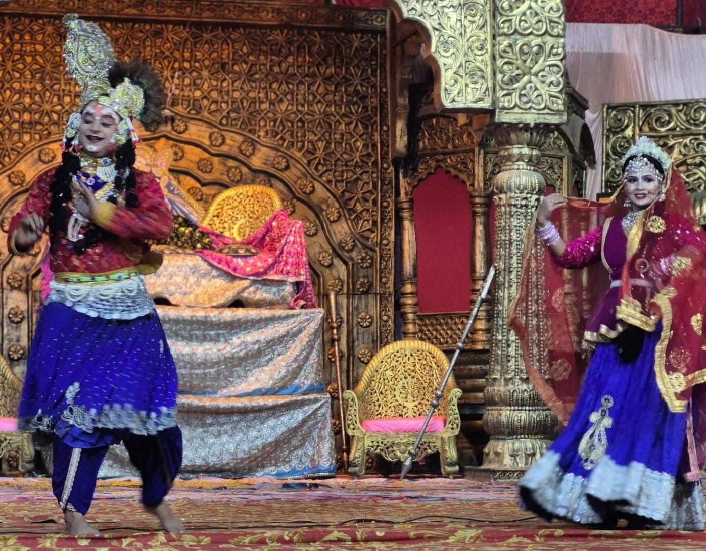 माखन चोरी लीला देख श्रद्धालु हुए भावविभोर