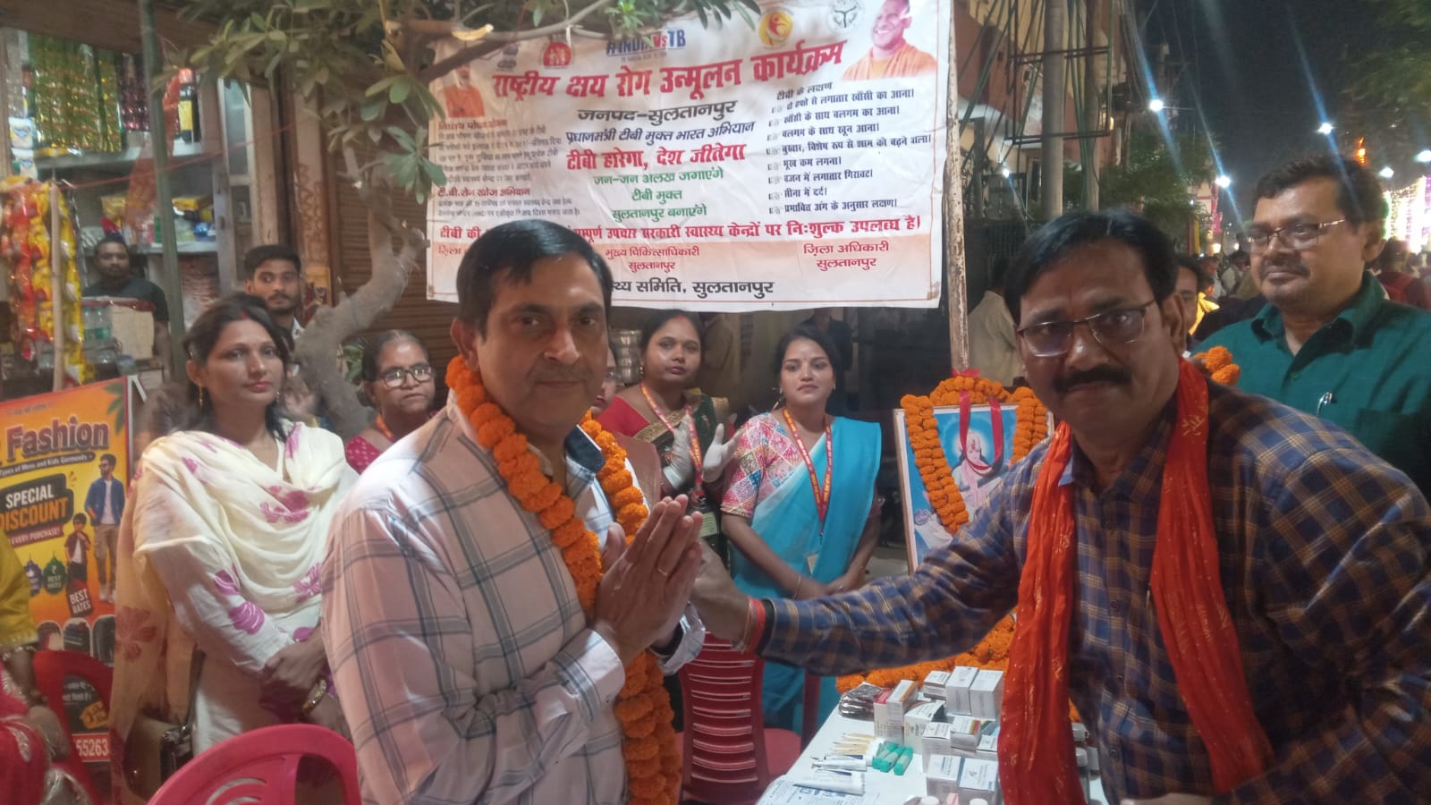मेडिकल कैंप का मुख्य चिकित्साधिकारी ने किया उद्घाटन,मेलार्थियों को हुआ समर्पित