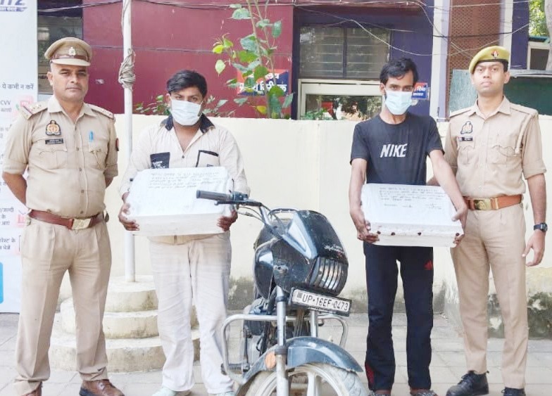 मोबाइल टावर से आरआरयू और बाइक चोरी करने वाले दो आरोपी गिरफ्तार