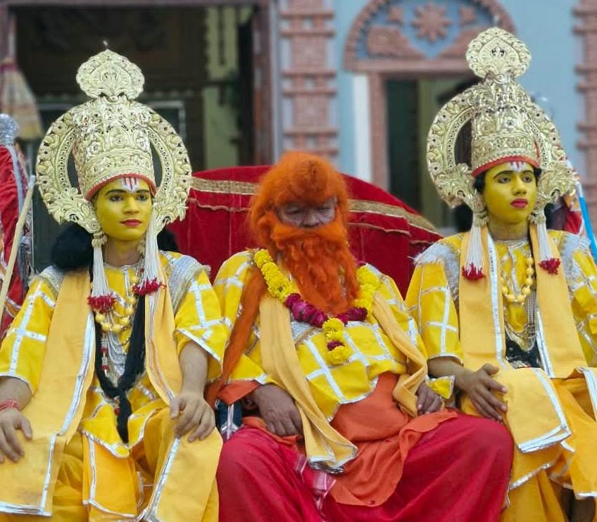 राम-भरत से अटूट प्रेम,त्याग,समर्पण देख दर्शक भाव विभोर