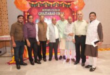 रोटरी क्लब गाजियाबाद विकास ने धूमधाम से मनाया दीपोत्सव