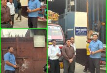 Inspection of pesticide units and government seed warehouse in Loni,