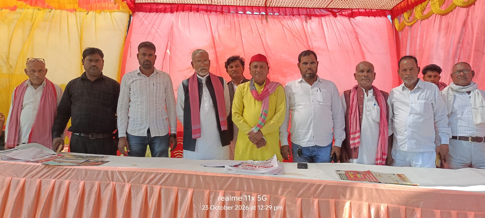 विधायक ताहिर खान ने बढ़ाया कार्यकर्ताओं का उत्साह
