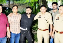 शालीमार गार्डन में पुलिस मुठभेड़, 25 हजार का इनामी बदमाश अमजद गिरफ्तार