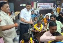 सेवा संकल्प: दो दर्जन दिव्यांग बच्चों को मिली एमआर किट